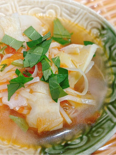 Hình của món Canh măng củ tươi.