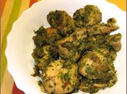 A picture of dry chicken
