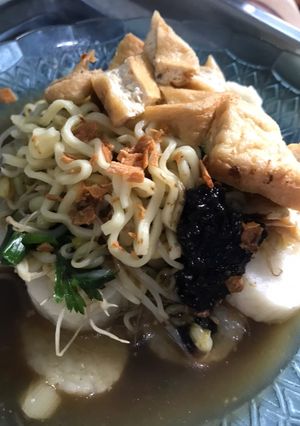 Foto resep Lontong Mie Suroboyo