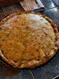 Turkey, Corn, and Blue Cheese Quiche