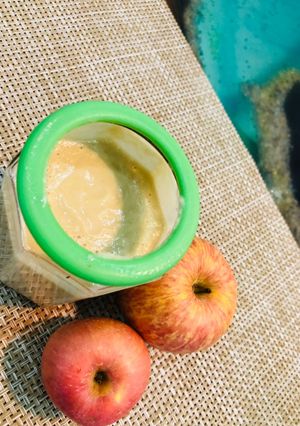 Hình của món Sữa đặc trái cây cho người eat clean.