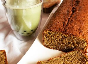 Une photo de Cake au matcha