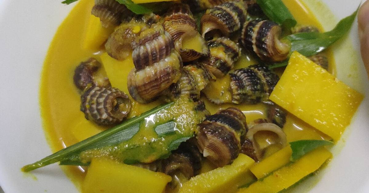 siput sedut masak lemak