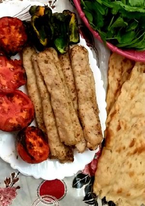 عکسی از دستور کوبیده مرغ😋
