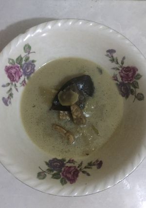 Foto resep Rebung Tempe Telur Kuah Santan