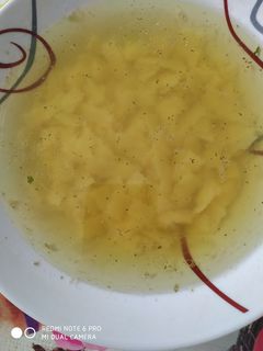 Lestyános csirke leves recept fotója