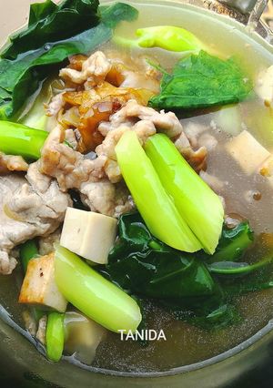 รูปของ ราดหน้าหมูหมัก​