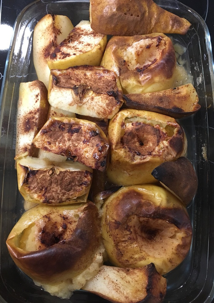 Una foto de Manzanas y peras asadas al horno