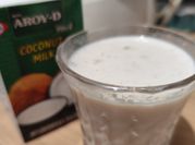 Une photo de smoothie flocon d'avoine