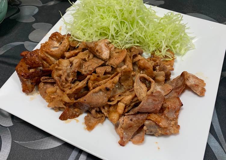 Recipe of Speedy Ginger Pork