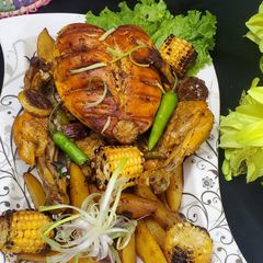 A picture of Lahori chargha.