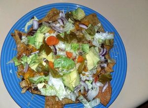 Una foto de Nachos a mi gusto 😋