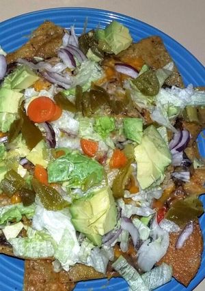 Una foto de Nachos a mi gusto 😋