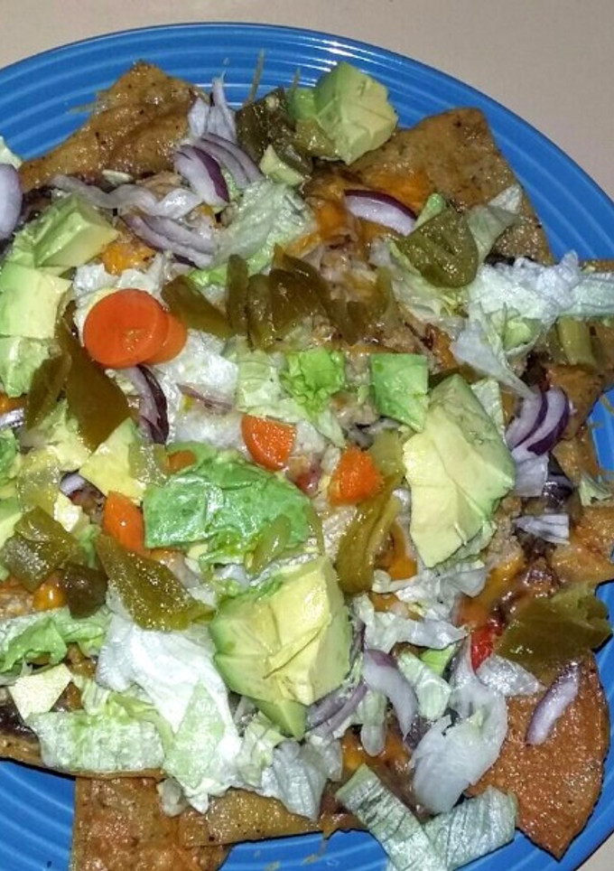 Una foto de Nachos a mi gusto 😋
