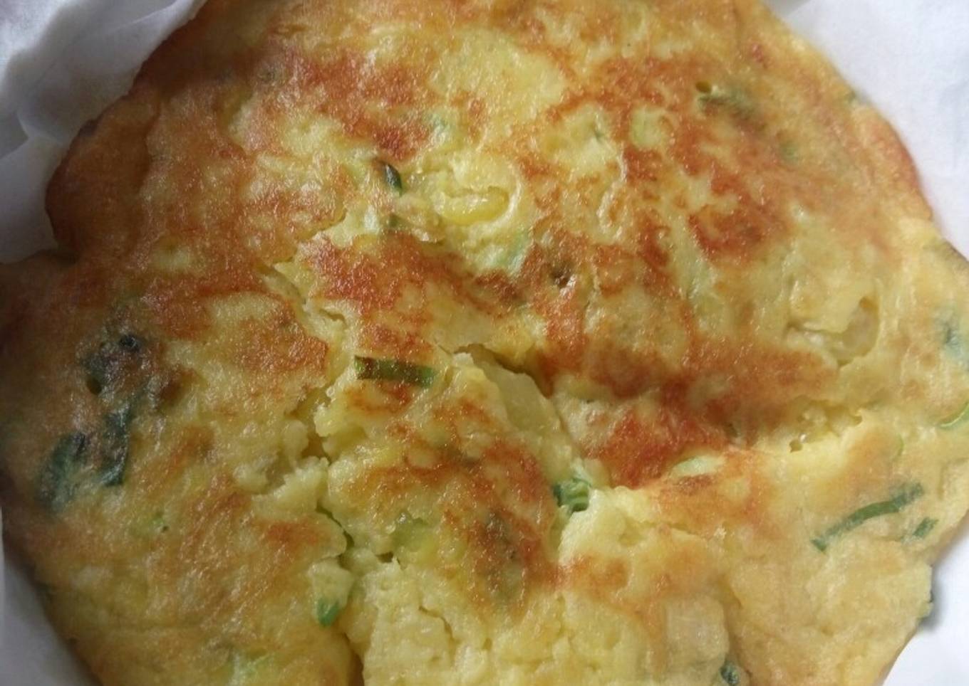 Telur Kentang Dadar (MPASI 1+)
