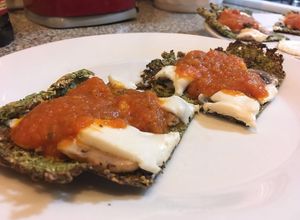 Una foto de Masa de pizza o tostadas de brócoli