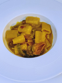 Foto di Mezze maniche risottate con zucchine e speck