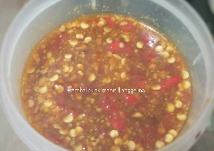 Resep 7. Sambal Rujak Manis (Rujak Buah), Enak Banget