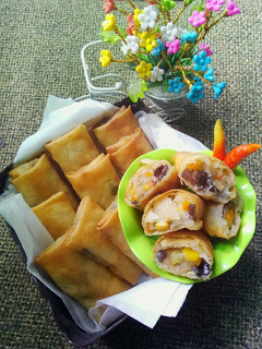 Foto resep Lumpia isi Sayur Sosis🌽🌿