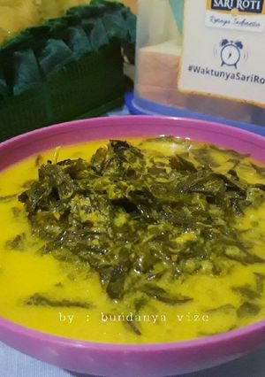 Foto resep Gulai pucuk paranci (daun singkong)