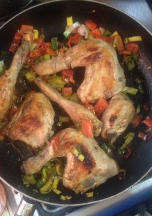 Una foto de Pollo rico y rápido de hacer