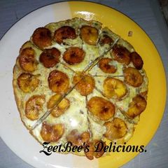 A picture of Plantain fritata.