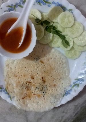 A picture of Uttapam.