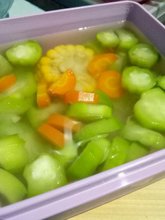 Foto resep Sayur bening oyong