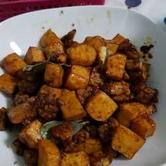 รูปของ Fishcake tofu Tempe Kecap