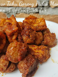 Foto resep Bakso tahu goreng pedas manis