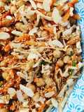 Insalata croccante di ceci e cavolo cappuccio