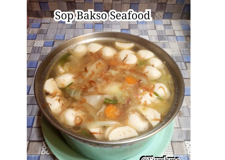 Sop Bakso Seafood