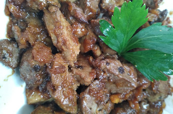 Bagaimana Membuat Ati ayam manis gurih Enak