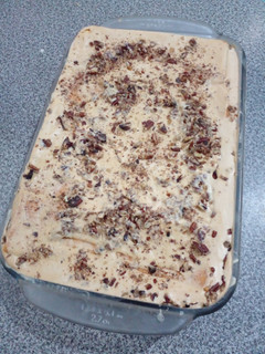 Una foto de Pastel helado de café con baileys
