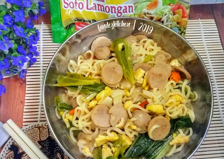 Resep Indomie Tek-tek Kuah, Sempurna