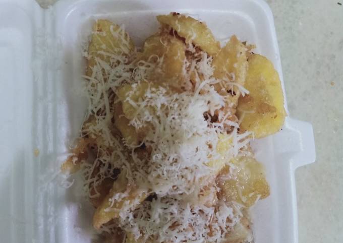 Pisang goreng untuk jualan