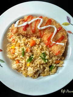 Foto resep Nasi Goreng Katsu