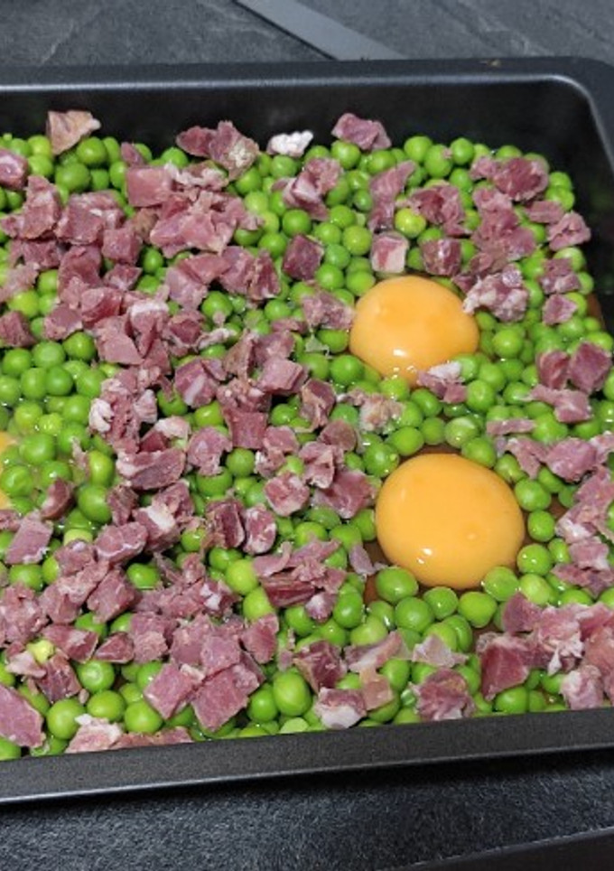 Una foto de Huevos al plato