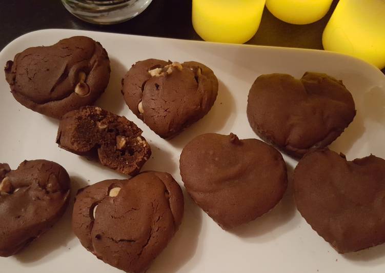 Mes petits Coeurs chocolat aux pépites de chocolat blanc