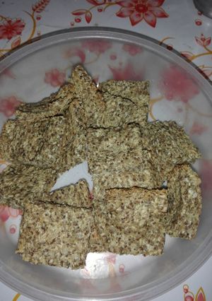 Una foto de Galletitas de Sésamo integral y chía