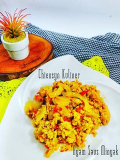 Foto resep Ayam Saus Minyak Wijen