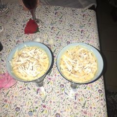 A picture of Coconut pap or condensed milk.