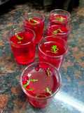 Raspberry Jelly Shots