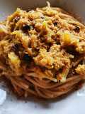 Pasta con i broccoli arriminati..
