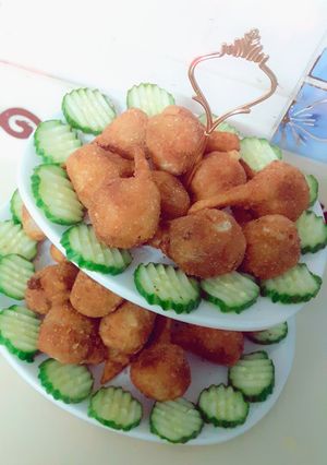صورة لوصفة أفخاذ الدجاج الكذابة 🍗