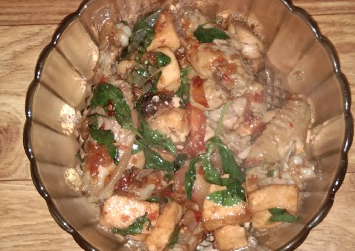 Rica rica ayam dan tahu