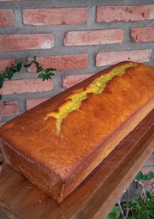 Una foto de Budín de naranja