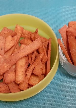 A picture of Quinoa Flour Cheese Crispies --- A Tea-time Snack.