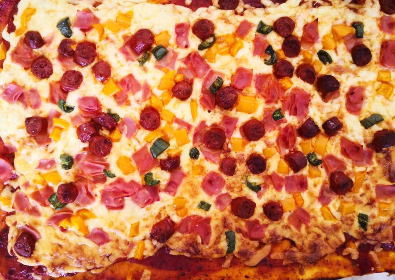 Pizza de chistorra