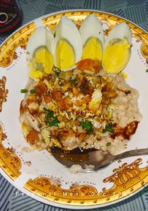 Foto resep Bubur Ayam Oats #Diet